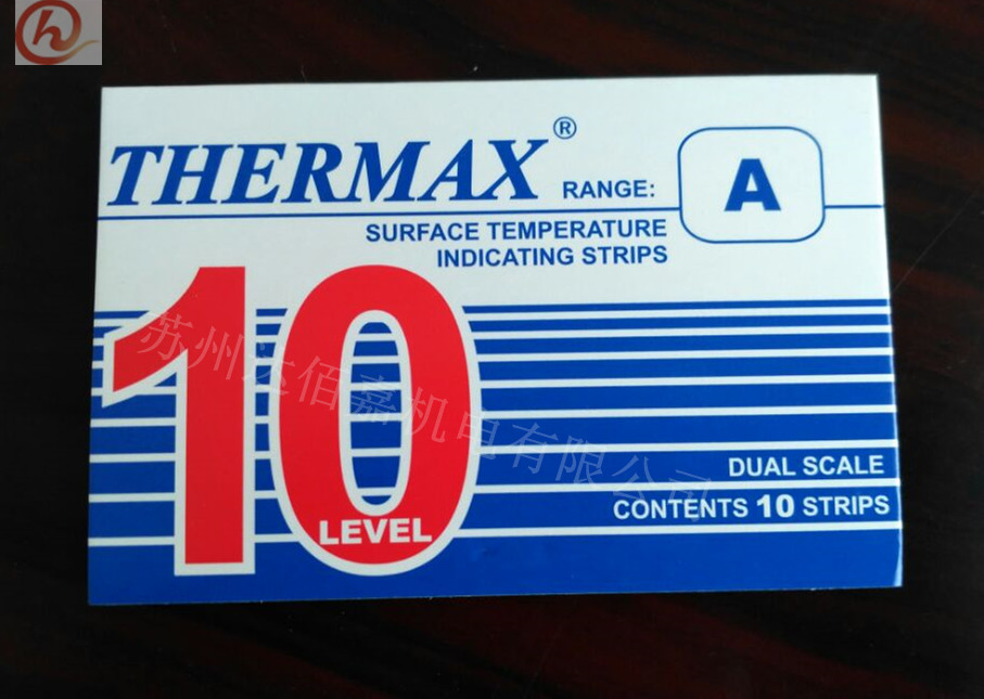 ԭ�bӢ��THERMAX�y�ؼ�����ԇ��׃ɫ�ضȘ˺�ʾ�ؼ�10A:40-71��